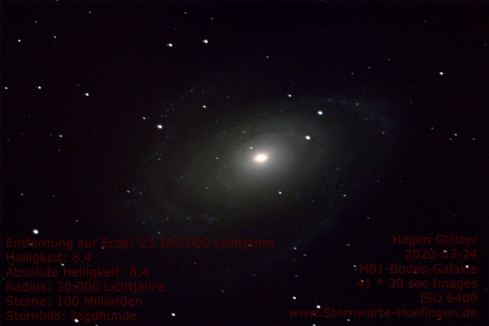 M81 - Bodes-Galaxie